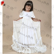 flower girl dress white lace christening dress